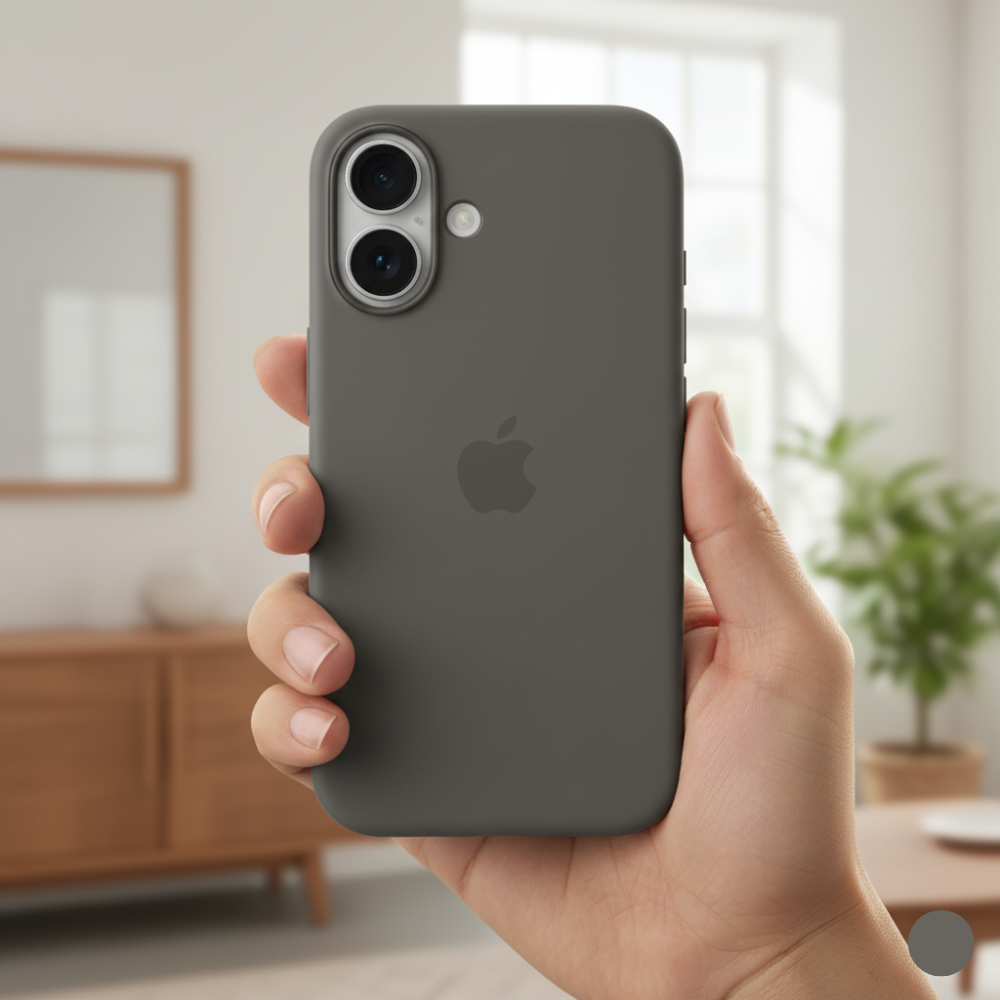 iPhone 16 Silicone Case | Soft Touch Shockproof Back Cover