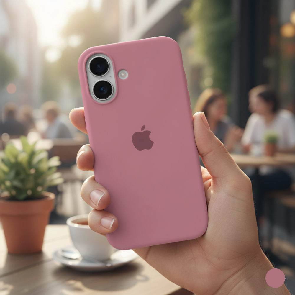 iPhone 16 Silicone Case | Soft Touch Shockproof Back Cover
