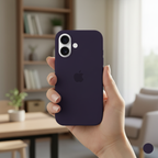 iPhone 16 Silicone Case | Soft Touch Shockproof Back Cover