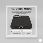 iPhone 16 Silicone Case | Soft Touch Shockproof Back Cover