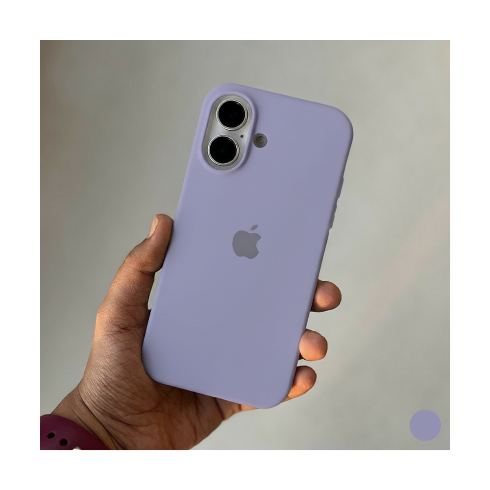 iPhone 16 Silicone Case | Soft Touch Shockproof Back Cover