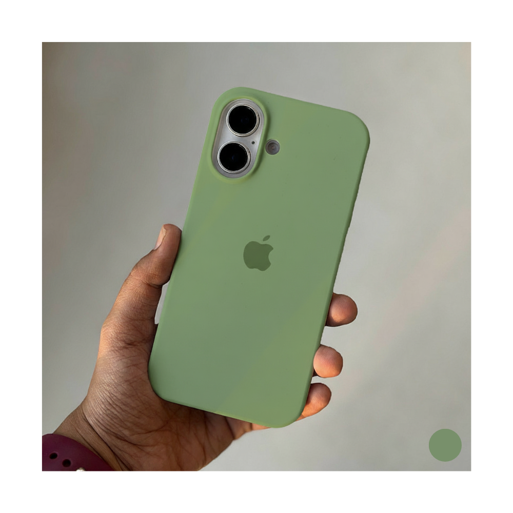 iPhone 16 Silicone Case | Soft Touch Shockproof Back Cover